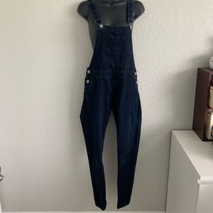 Vintage denim overall jeans